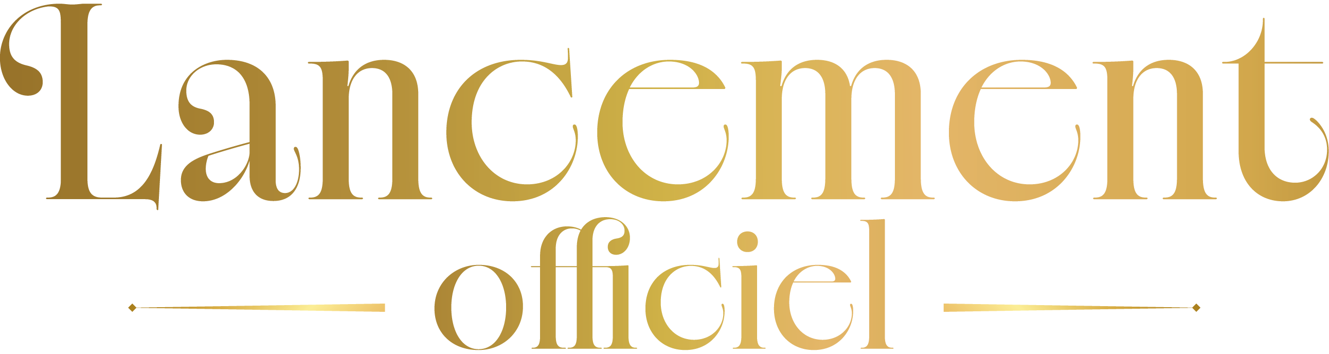Lancement officiel